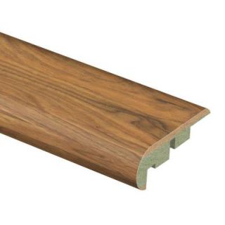 Zamma Alexandria Walnut 3/4 in. Thick x 2 1/8 in. Wide x 94 in. Length Laminate Stair Nose Molding 0137541537