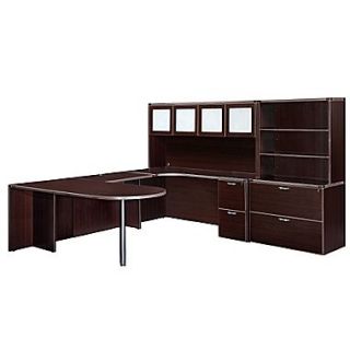 DMI Office Furniture Fairplex 700 707G 65 Laminate Deluxe Right Executive Peninsula U Workstation
