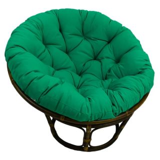 Blazing Needles 48 inch Solid Twill Papasan Cushion (Fits 46 inch