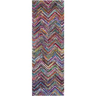 Safavieh Handmade Nantucket Multicolored Cotton Rug (23 x 7