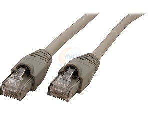 Coboc CY CAT6 CMP 20 GY 20ft. 23AWG Snagless Cat 6 Gray Color 550MHz UTP Ethernet Solid Copper Patch cord /Molded Network lan Cable