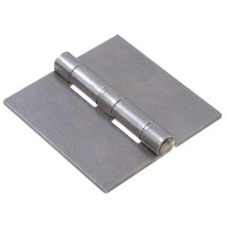 The Hillman Group 2 1/2 in. Plain Steel Weldable Surface Hinge Square Corner with Full Surface Fixed Pin (5 Pack) 852633.0