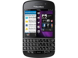 Refurbished BlackBerry Q10 16GB 4G LTE Black Verizon/Unlocked GSM Certified Cell Phone Certified Refurbished 3.1" 2GB RAM