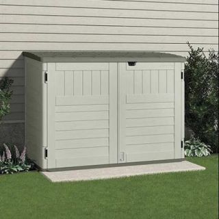SUNCAST BMS4700 Outdoor Storage Shed, 70 1/2inWx44 1/4inD