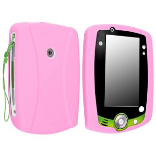INSTEN Baby Pink Soft Silicone Tablet Case Cover for LeapFrog LeapPad