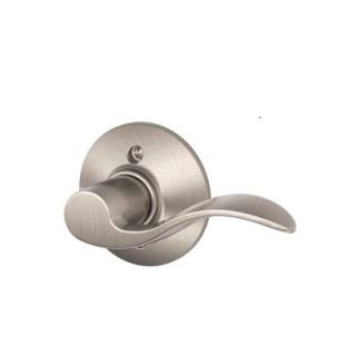 Schlage Accent Satin Nickel Non Turning Right Handed Lever F170 V ACC 619 RH