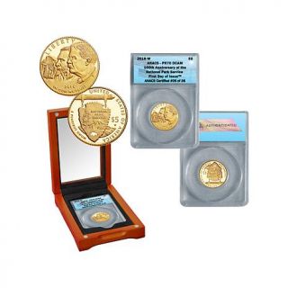2016 PR70 ANACS First Day of Issue Limited Edition of 36 National Parks Service   8099131