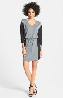 Caslon® Dolman Sleeve Stretch Knit Dress (Regular & Petite)