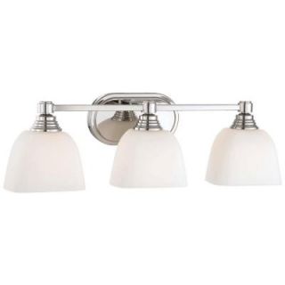 Minka Lavery 3 Light Polished Nickel Bath Light 4523 613