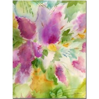 Trademark Fine Art 18 in. x 24 in. Lilacs Blossoming Canvas Art SG026 C1824GG