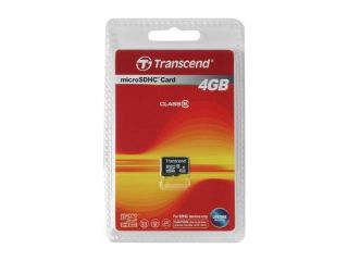 Transcend 4GB Secure Digital (SD) Flash Card Model TS4GSD150