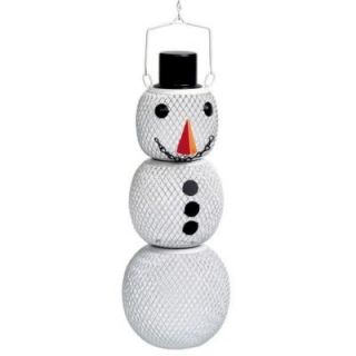 No/No Solar Powered Snowman Wild Bird Feeder SHSM00356