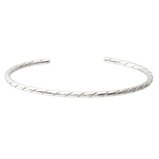 Tressa Collection Sterling Silver Handcrafted Cuff Bracelet