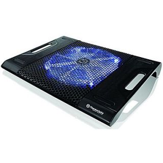 Thermaltake Massive23 Lx Notebook Cooler, 2(H) x 14.8(W) x 11.8(L), Black