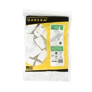 Zareba White T Post Safety Cap and Insulator (10 per Bag) ITCPW Z