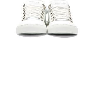 Diemme White Leather Marostica Low Top Sneakers