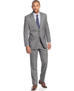 Tommy Hilfiger Grey Mini Pinstripe Suit   Suits & Suit Separates   Men