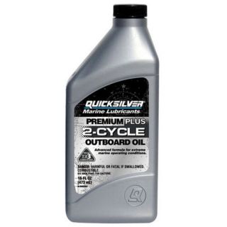 Quicksilver Premium Plus 2 Cycle TC W3 Outboard Oil pint 414145