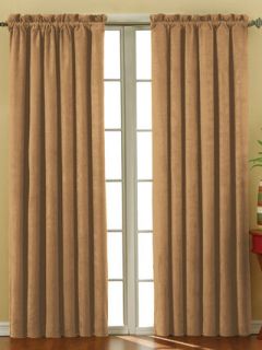 Suede Blackout Window Curtain Panel by Eclipse