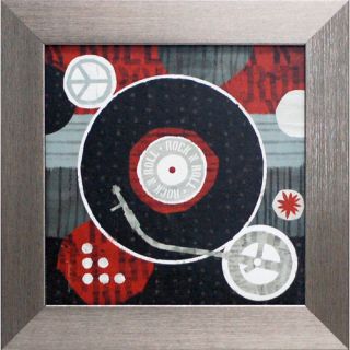 Rock n Roll Album Framed Graphic Art by Artistic Reflections