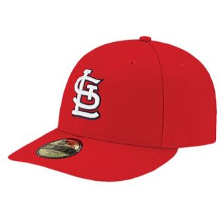 New Era MLB 59Fifty Low Profile Authentic Cap   Mens   Baseball   Accessories   St. Louis Cardinals   Red