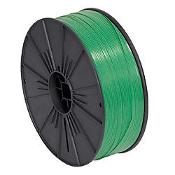 Partners Brand Green Plastic Twist Tie Spool 532 x 7000