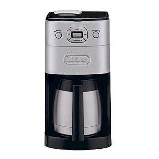 Cuisinart Grind & Brew Thermal™ 10 Cup Automatic Coffeemaker, Silver/Black