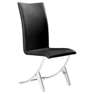 Delfin Dining Chair Steel (Set of 2)   Zuo