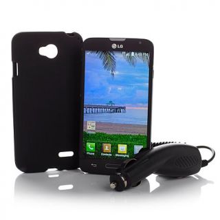 LG Ultimate 2 Android Black Smartphone with Car Charger, Case, Apps & Servi   7988547