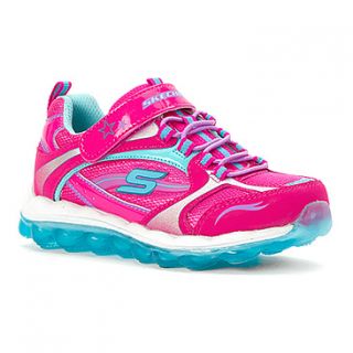 Skechers Skech Air Bungee & Strap Sneaker  Girls'   Pink/Black