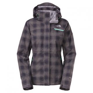The North Face Lynndale Insulated Jacket  Women's   Greystone Blue Plaid