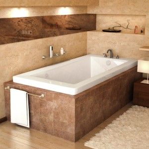 Atlantis Whirlpools 3260VNAR Venetian 32 x 60 Rectangular Air Jetted Bathtub