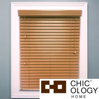 Chicology Blaze Faux Wood Window Blinds   Shopping   Great