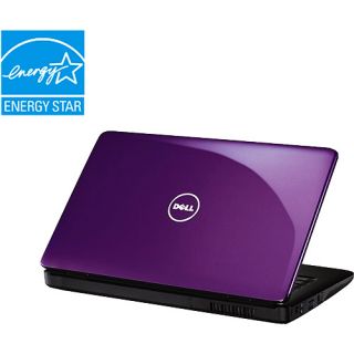 Dell Purple 15.6" Inspiron 1545 Laptop PC with Intel Pentium Dual Core T4400 Processor & Windows 7 Home Premium
