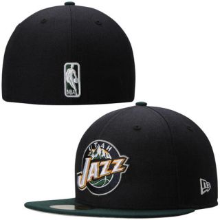 New Era Utah Jazz Navy Blue Current Logo 59FIFTY Fitted Hat