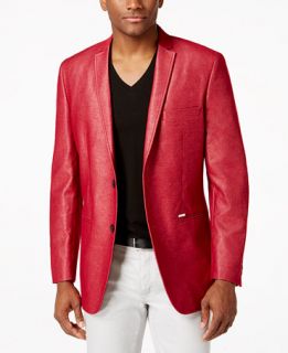 INC International Concepts Apollo Red Two Button Blazer, Only at 