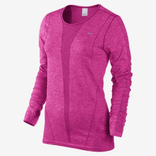 Nike Dri FIT Knit Long Sleeve Womens Running Shirt