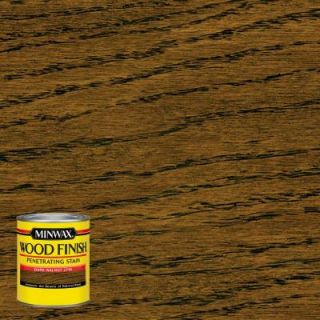 Minwax 8 oz. Wood Finish Dark Walnut Oil Based Interior Stain 227164444