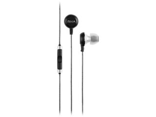 RHA Black 201030 MA600I Isolating In Ear Headphones with Mic and Remote
