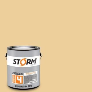 Storm System Category 4 1 gal. Susan's Glow Matte Exterior Wood Siding 100% Acrylic Latex Stain 412M142 1