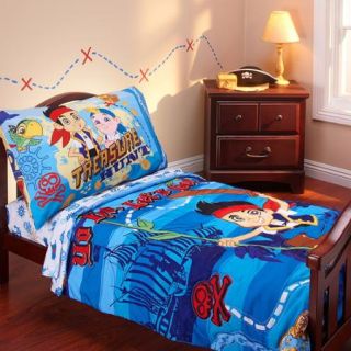 Disney   Jake & Neverland Pirates 3pc Toddler Bedding Set with BONUS Matching Pillow Case