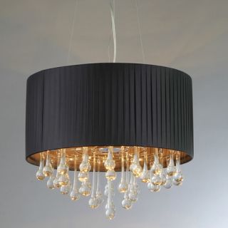 Urban 3 Light Crystal Drum Chandelier by Warehouse of Tiffany