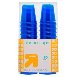 up & up™ Disposable Plastic Cups   3 oz   80 Count