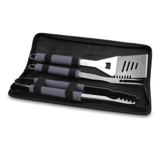 Picnic Time Metro 3 Pack New Orleans Saints Stainless Steel Tool Set