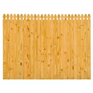 Pressure Treated Pine Fence Panel (Common 8 ft x 6 ft; Actual 8 ft x 6 ft)