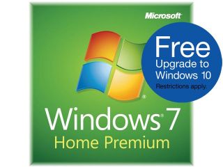 Microsoft Windows 7 Home Premium SP1 64 Bit   Operating Systems