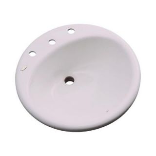 Thermocast Clarington Drop In Bathroom Sink in Innocent Blush 96860