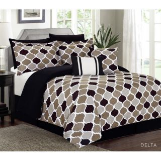 Luxury Home Delta 7 Piece Comforter Set