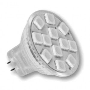 Light Efficient Design LED 4112 MR11 LED Bulb, 12V 2W GX4 Bi Pin 120 Degree Beam Angle   3000K   140 Lm.   70 CRI   Soft White