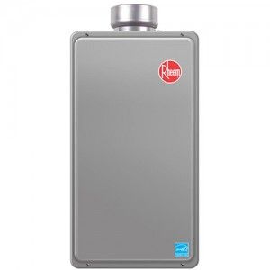 Rheem RTG 64DVLP Tankless Water Heater, Liquid Propane 150,000 BTU Max Direct Vent Whole House   Indoor, 6.4 GPM